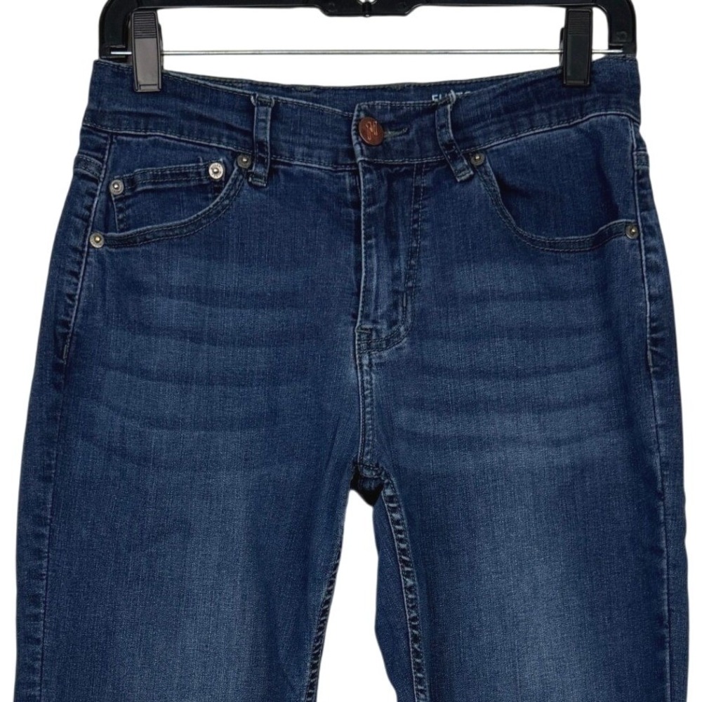 Mugsy Fultons Casual Jeans Mens 28x30 (Actual 28") Stretch Slim Dark Wash Blue